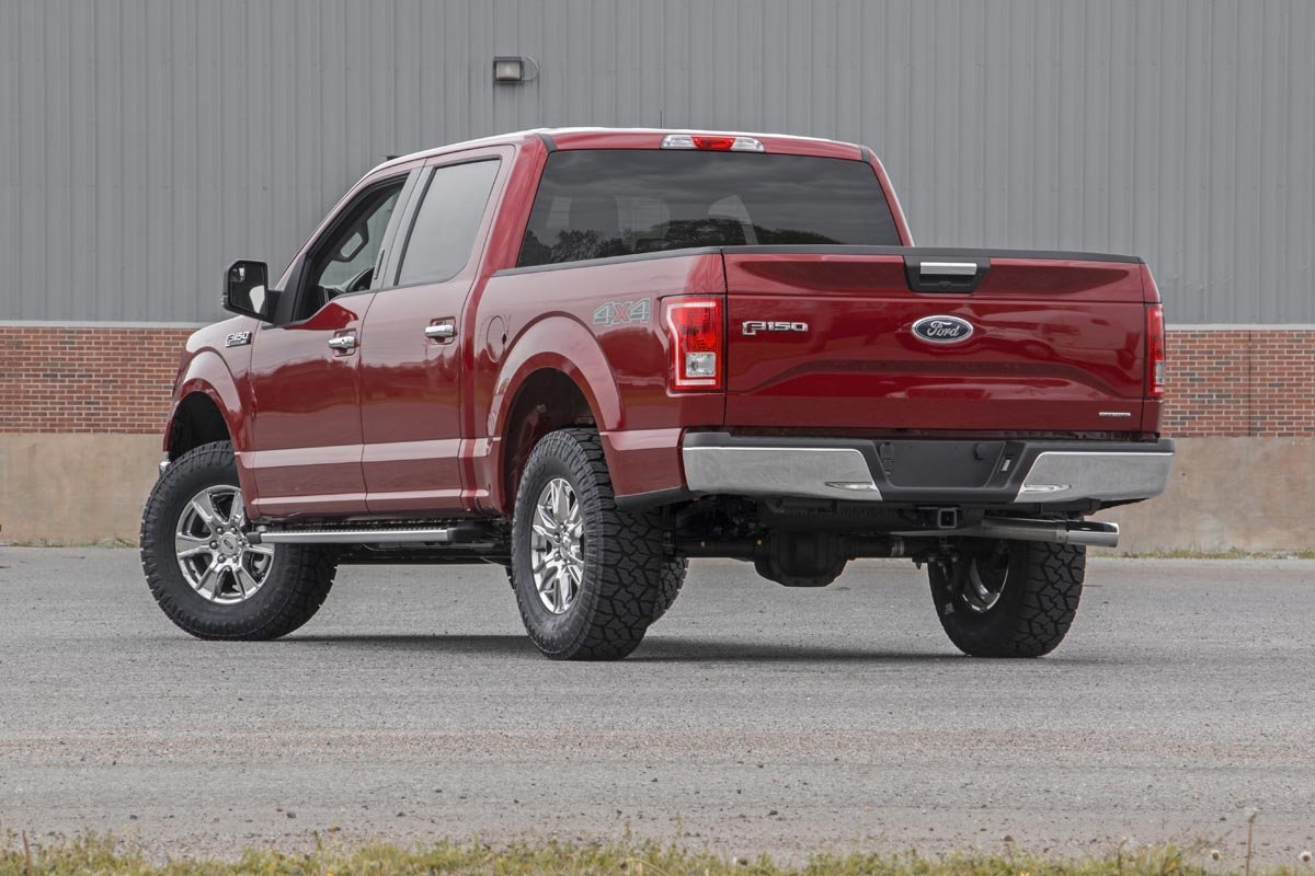 Rough Country N3 Leveling Struts 2 Inch | Loaded Strut | Ford F-150 2WD (2014-2026)