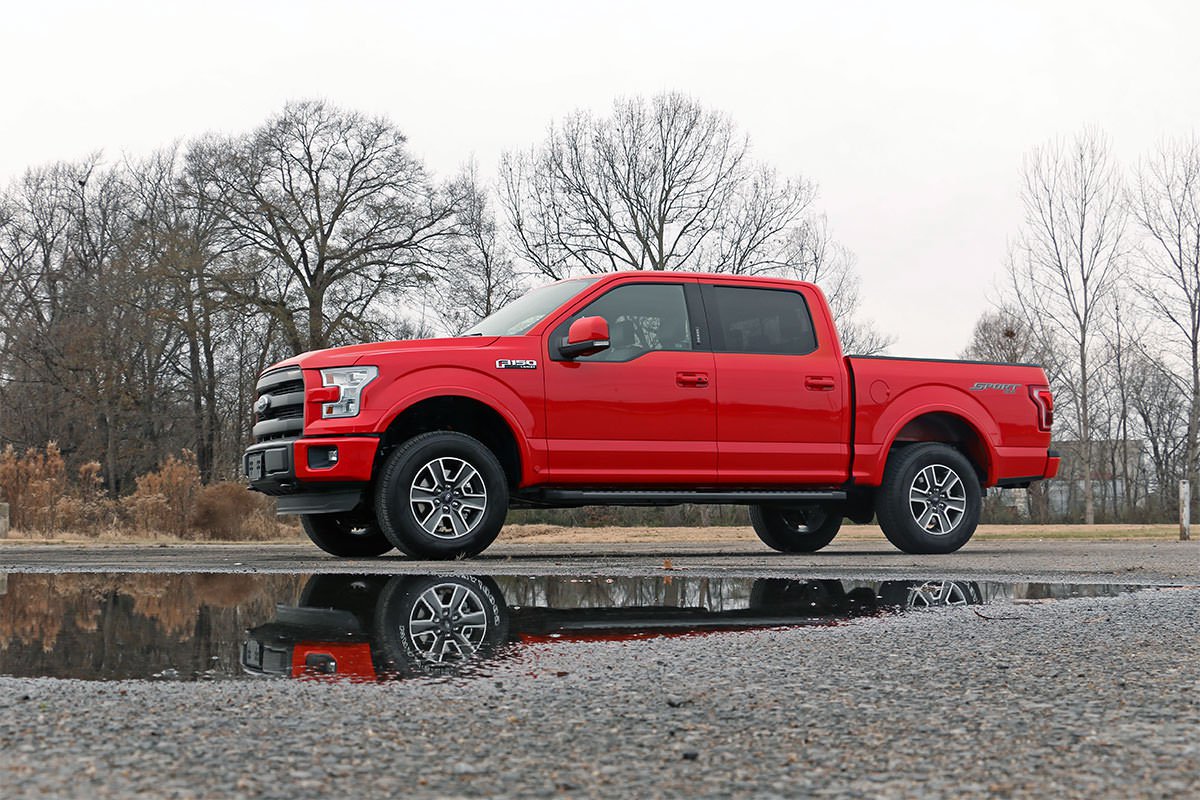 Rough Country N3 Leveling Struts 2 Inch | Loaded Strut | Ford F-150 2WD (2014-2026)