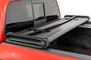 Rough Country Soft Tri-Fold Bed Cover 5' Bed | Nissan Frontier 2WD/4WD (2022-2026)