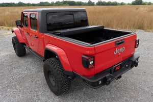 Rough Country Hard Tri-Fold Flip Up Bed Cover 5' Bed | Jeep Gladiator JT 4WD (2020-2026)