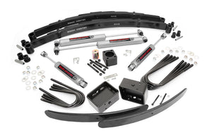 Rough Country 6 Inch Lift Kit Rear Blocks | Chevy/GMC C30/K30 C35/K35 Truck 4WD (77-87)
