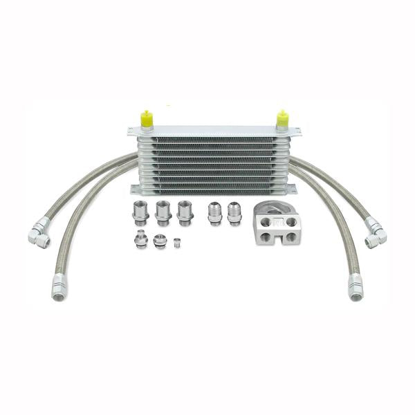 Mishimoto 08-14 Subaru WRX Thermostatic Oil Cooler Kit - Black