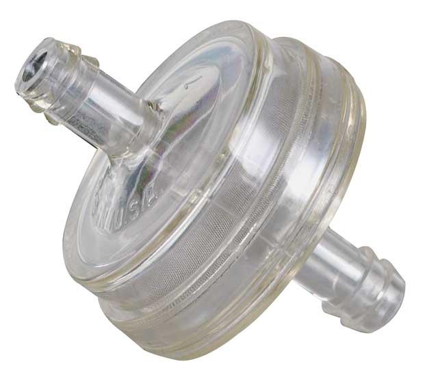 K&N Stainless Mesh Fuel Filter 12in LN Gas Filter .25in FLG 1.75in L