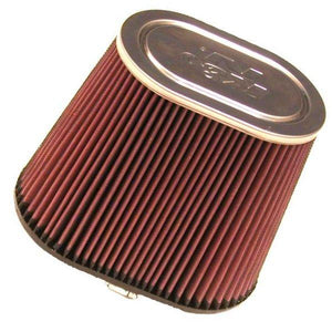 K&N Universal Clamp-On Air Filter 2-1/8in Flange 4in x 3in Base 3in x 2in Top 4in Length