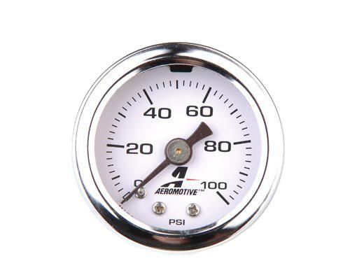 Aeromotive 0-15 PSI Fuel Pressure Gauge