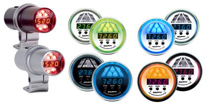 Autometer Level 3 Silver Digital Pro Shift System Tube