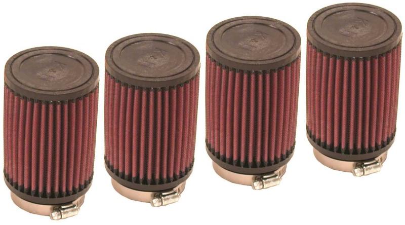 K&N Universal Rubber Filter 3 inch 5 Degree FLG 4 1/2 inch OD 5 inch Height