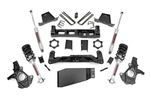 Rough Country 6 Inch Lift Kit | Chevy Silverado & GMC Sierra 1500 4WD (2007-2013)