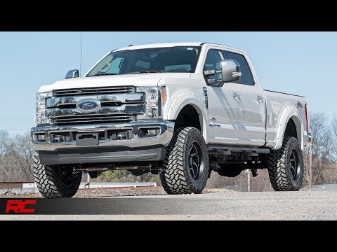 Rough Country 4.5 Inch Lift Kit | Ford F-250/F-350 Super Duty 4WD (2017-2022) - Kit 55020