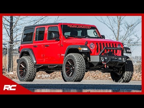 Rough Country 3.5 Inch Lift Kit 4-Door | Jeep Wrangler Unlimited JL (18-23)