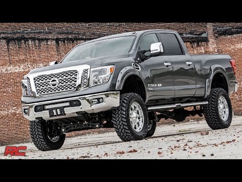 Rough Country 6 Inch Lift Kit | Nissan Titan XD 4WD (2016-2024)