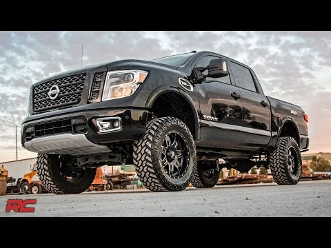 Rough Country 6 Inch Lift Kit | Nissan Titan 4WD (2017-2023)