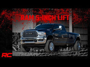 Rough Country 5 Inch Lift Kit | Ram 3500 4WD (2019-2024)