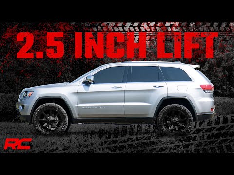 Rough Country 2.5 Inch Lift Kit N3 Struts | Jeep Grand Cherokee 4WD (2011-2015)