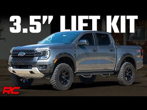 Rough Country 3.5 Inch Lift Kit | Ford Ranger 4WD (2024-2026)