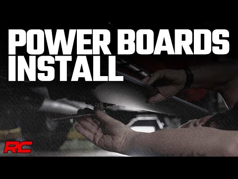 Rough Country Power Running Boards HT-Series | Crew Cab | Ram 2500/3500 2WD/4WD (11-26)