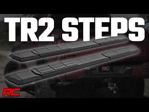 Rough Country TR2 Running Boards CrewMax | Toyota Tundra 2WD/4WD (2007-2021)