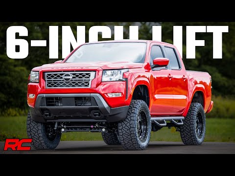 Rough Country 6 Inch Lift Kit | Nissan Frontier 2WD/4WD (2022-2026)