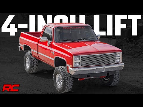 Rough Country 4 Inch Lift Kit | Chevy/GMC Half Ton 4WD (1977-1991)