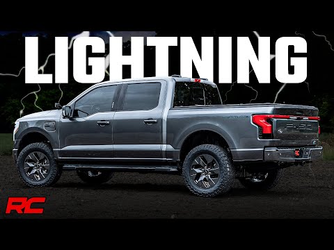 Rough Country 3 Inch Lift Kit Forged UCA | Ford F-150 Lightning 4WD (2022-2026)
