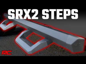 Rough Country SRX2 Adj Aluminum Step Crew Cab | Ram 1500 (19-26)/1500 TRX (21-24)