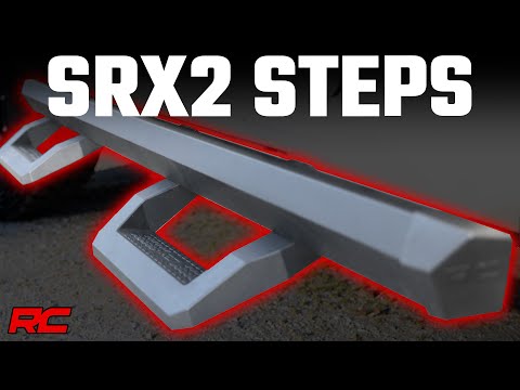 Rough Country SRX2 Adj Aluminum Step Crew Cab | Ram 1500 (19-26)/1500 TRX (21-24)