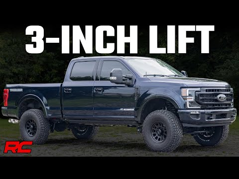 Rough Country 3 Inch Lift Kit Tremor | Ford F-250/F-350 Super Duty 4WD (2019-2022)