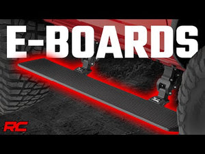 Rough Country Power Running Boards Dual Electric Motor | CrewMax | Toyota Tundra (22-26)