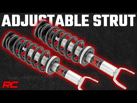 Rough Country M1 Adjustable Leveling Struts Monotube | 0-2