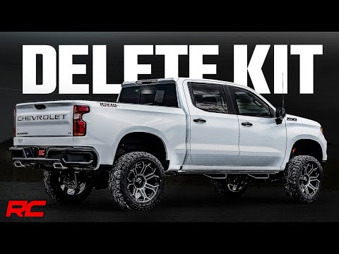 Rough Country Mud Flap Delete | Chevy Silverado 1500 2WD/4WD (2019-2026)