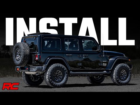 Rough Country 2.5 Inch Lift Kit 4-Door | Jeep Wrangler Unlimited JL 4WD (18-23)