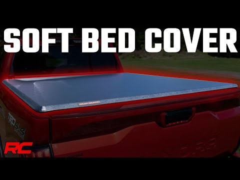 Rough Country Soft Tri-Fold Bed Cover | Toyota Tundra 2WD/4WD (2007-2021)
