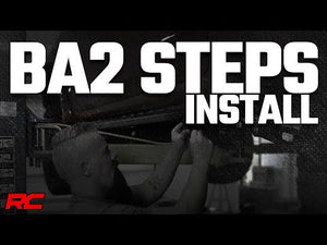 Rough Country BA2 Running Board Side Step Bars | Chevy/GMC 1500/2500HD/3500HD (07-19 & Classic)