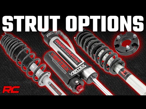 Rough Country M1 Adjustable Leveling Struts Monotube | 0-2