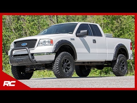 Rough Country 4 Inch Lift Kit | Ford F-150 2WD (2004-2008)