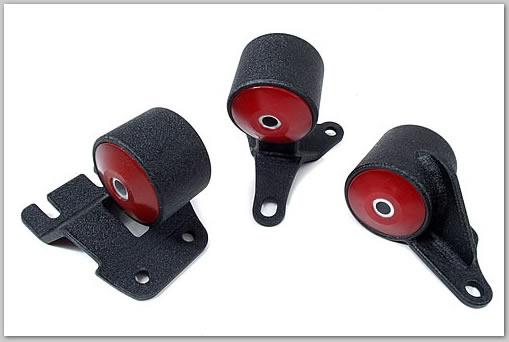 Innovative 90-93 Integra B-Series Black Steel Mounts 60A Bushings