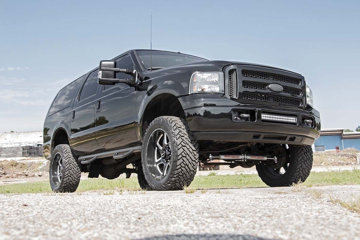 Rough Country 2 Inch Leveling Kit Leaf Block | Ford F-250/F-350 Super Duty 4WD (99-04)