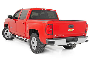 Rough Country Oval Nerf Step Crew Cab | Chevy/GMC 1500/2500HD/3500HD (07-19 & Classic)