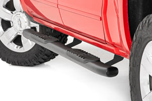 Rough Country Oval Nerf Step Crew Cab | Chevy/GMC 1500/2500HD/3500HD (07-19 & Classic)