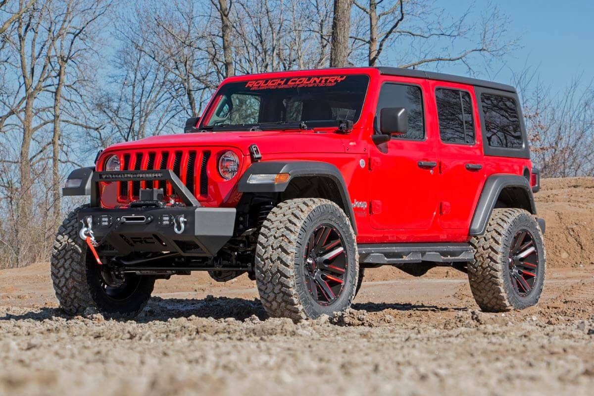 Rough Country 3.5 Inch Lift Kit 4-Door | Jeep Wrangler Unlimited JL (18-23)