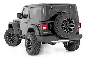 Rough Country Contoured Drop Steps 2 Door | Jeep Wrangler JL 4WD (2018-2026)