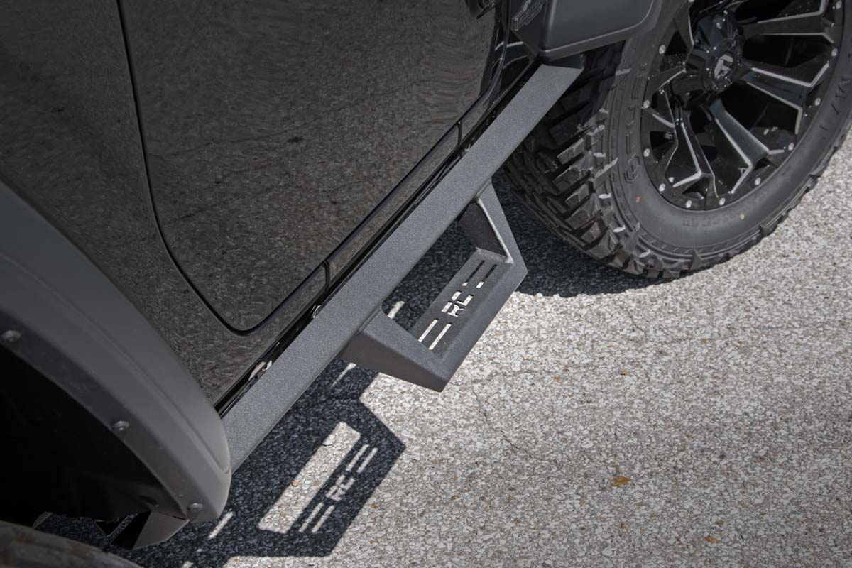Rough Country Contoured Drop Steps 2 Door | Jeep Wrangler JL 4WD (2018-2026)