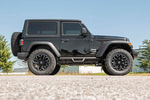 Rough Country Contoured Drop Steps 2 Door | Jeep Wrangler JL 4WD (2018-2026)