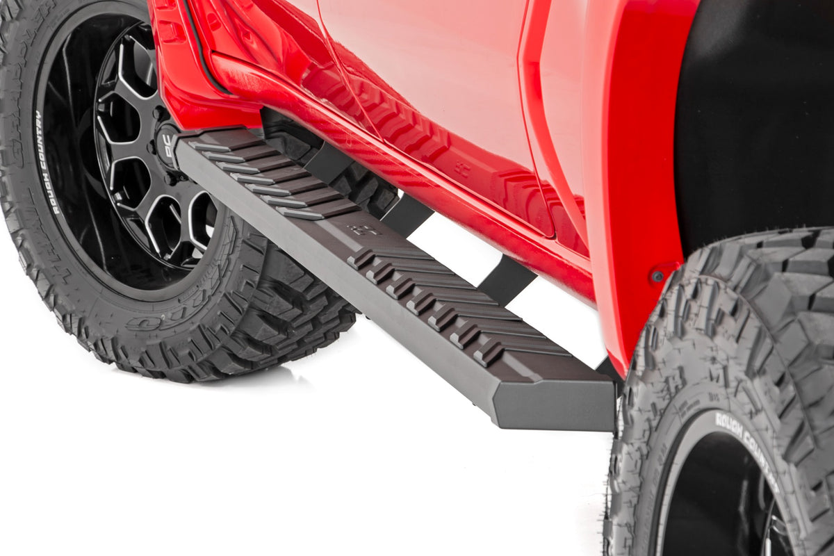 Rough Country BA2 Running Board Side Step Bars | Ram 1500 (19-26)/1500 TRX (21-24)