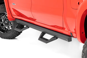 Rough Country SRX2 Adj Aluminum Step Crew Cab | Chevy/GMC 1500/2500HD (19-26)