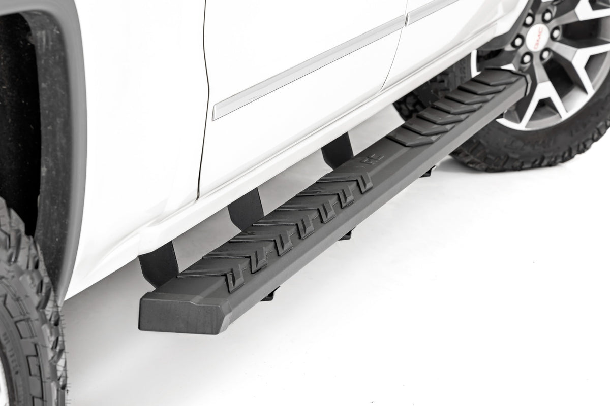 Rough Country BA2 Running Board Side Step Bars | Chevy/GMC 1500/2500HD/3500HD (07-19 & Classic)