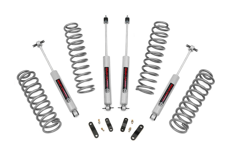 Rough Country 2.5 Inch Lift Kit 4-Door | Jeep Wrangler JK 2WD/4WD (2007-2018)