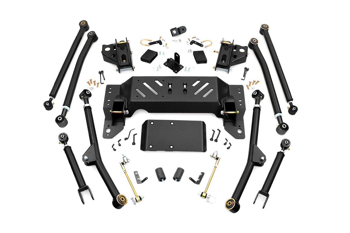 Rough Country Long Arm Upgrade Kit 4 Inch Lift | Jeep Grand Cherokee ZJ 4WD (1993-1998)
