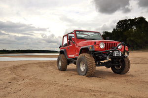 Rough Country 6 Inch Lift Kit Long Arm | Jeep Wrangler TJ 4WD (1997-2006)