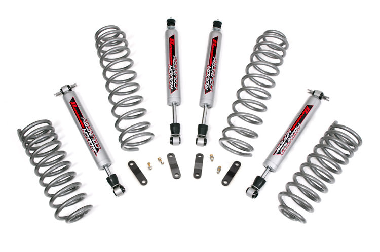 Rough Country 2.5 Inch Lift Kit 2-Door | Jeep Wrangler JK 4WD (2007-2018)